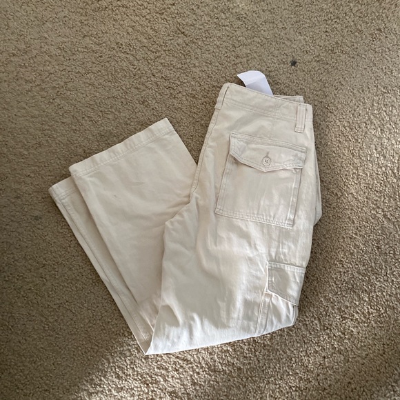 Brandy Melville Pants & Jumpsuits Brandy Melville Beige Allegra